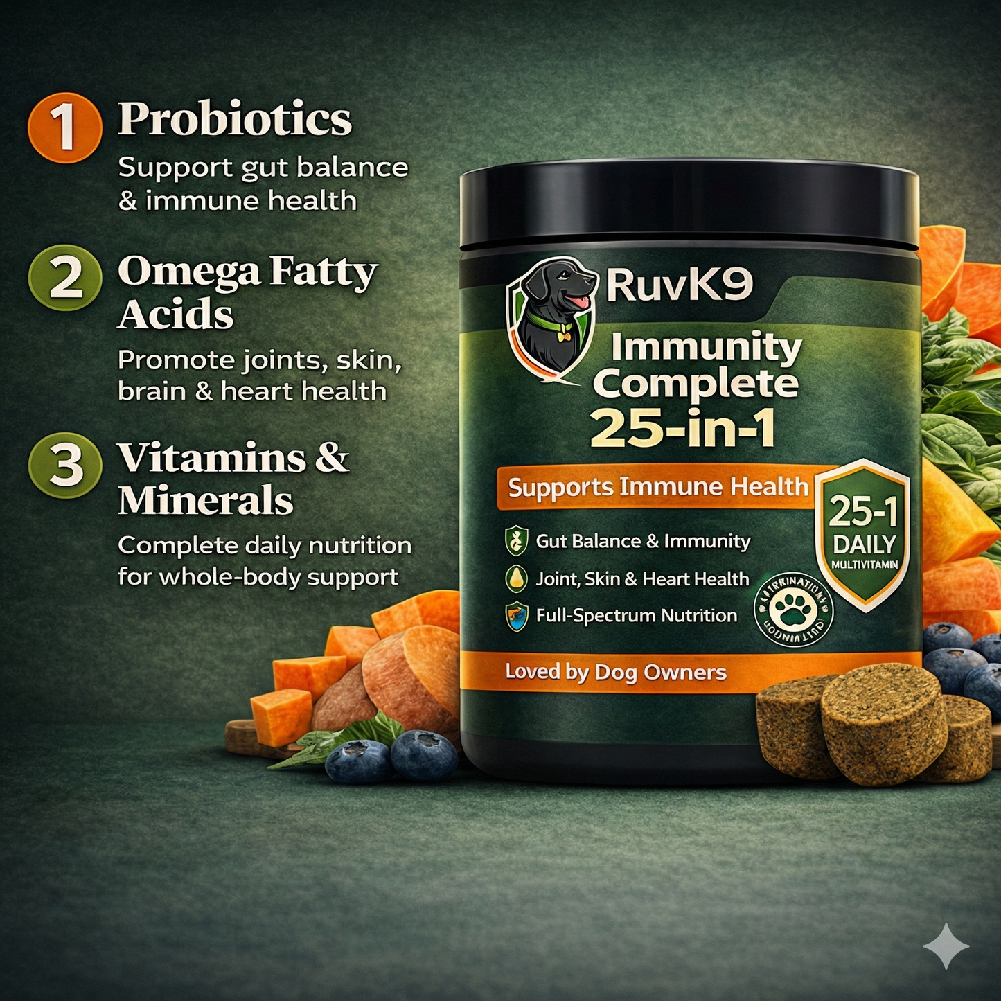 RuvK9 Immunity Complete 25-in-1